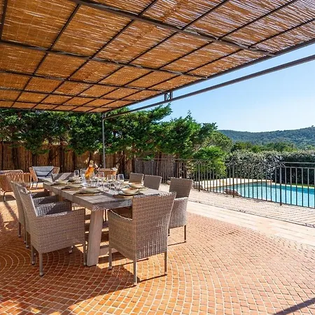 Luxueuse Vue Vignes Avec Piscine Et Terrain De Petanque 빌라