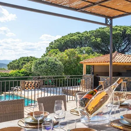 Luxueuse Vue Vignes Avec Piscine Et Terrain De Petanque 빌라